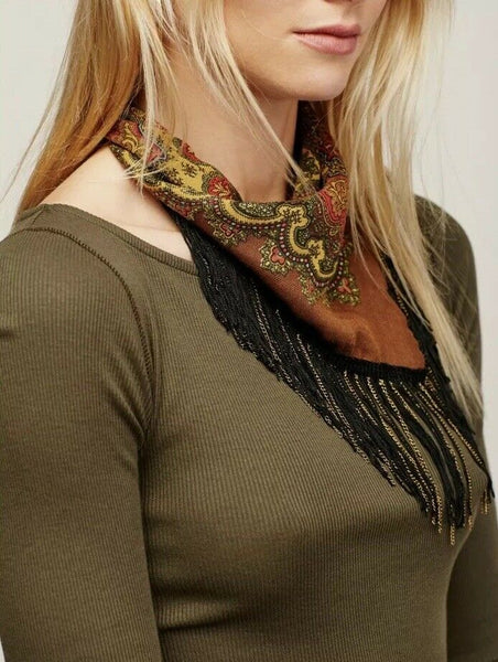 Free People Fringe Scarf
