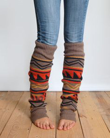 Southwestern Leg Warmers