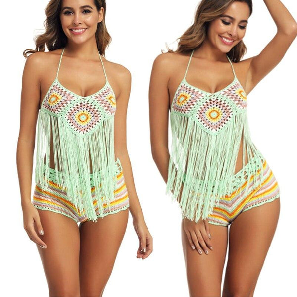 Handmade Granny Squares Bikini