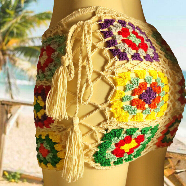 Granny Square Mini Skirt
