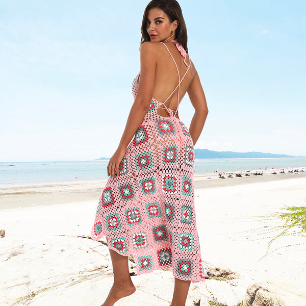 Handmade Crochet Maxi Dress