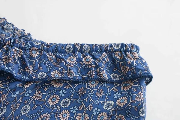 Ruffled Neck Dress