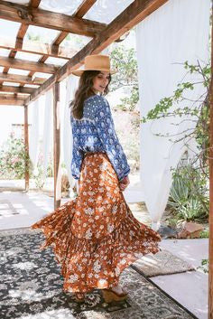 Bohemian Maxi Skirt