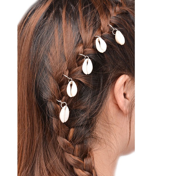 Sea Shell Hair Rings