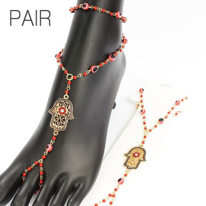 Hamsa Barefoot Sandals