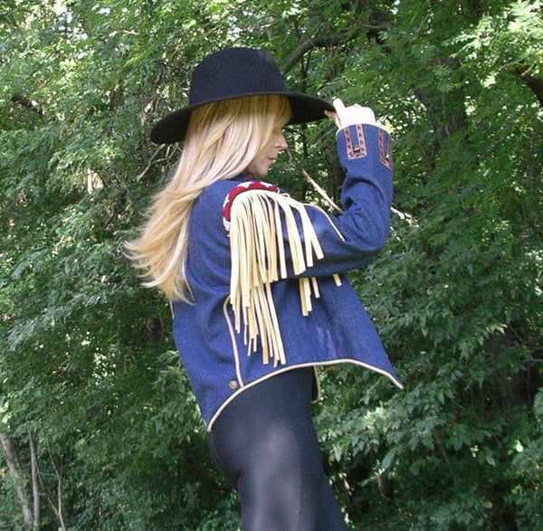 Boho Jean Jacket