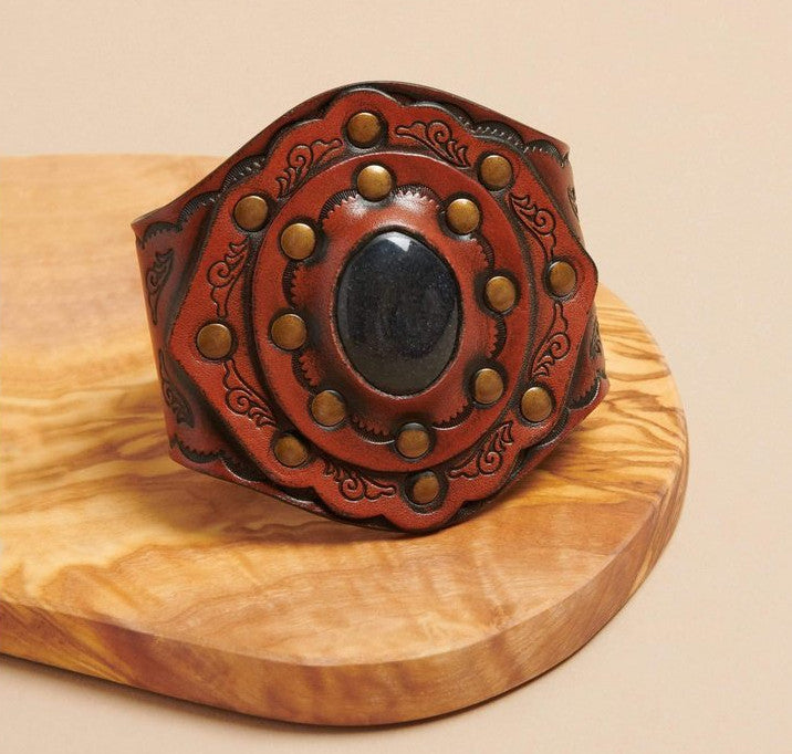 Karen Kell Leather Bracelet