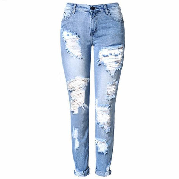 Distressed Jeans
