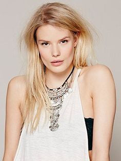 Long Coin Necklace