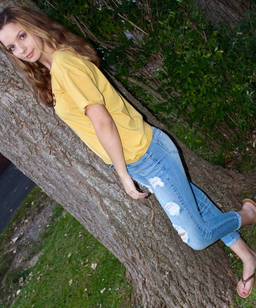 Distressed Jeans