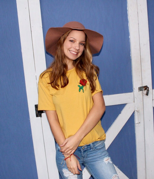 Brown Floppy Hat