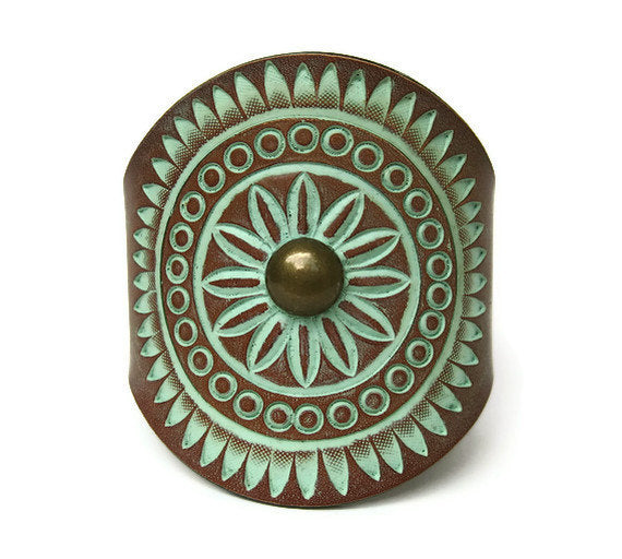 Karen Kell Leather Cuff