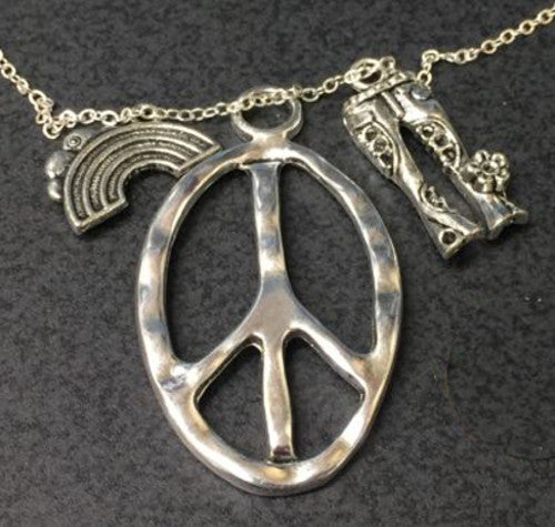 Peace Sign Necklace
