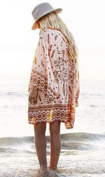 Peach Kimono
