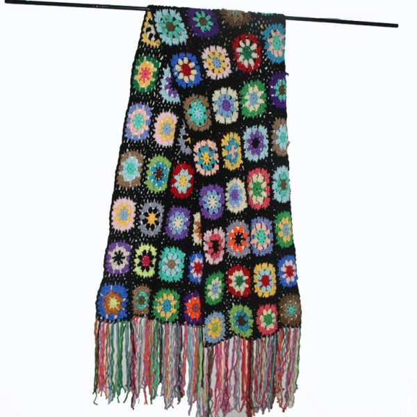 Granny Square Scarf