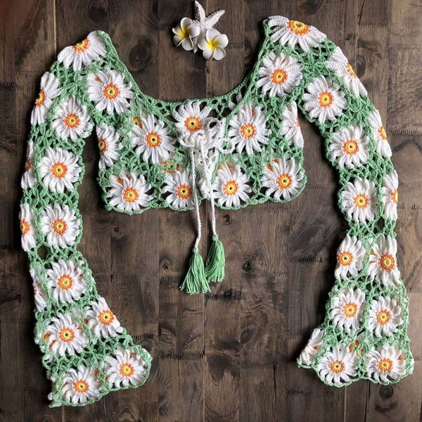 Daisy Bell Sleeve Top