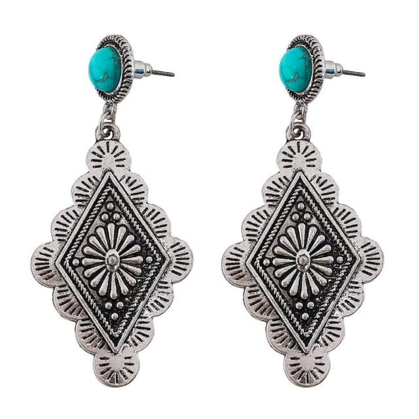 Diamond Shape Earrings