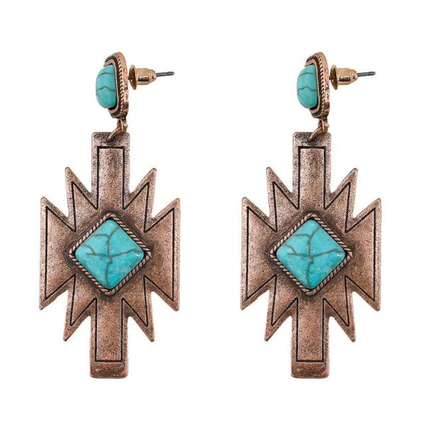 Aztec Earrings