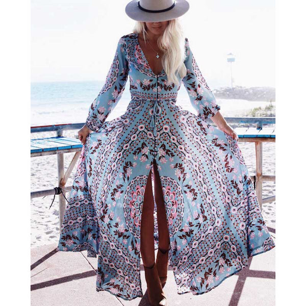 Blue & Pink Gown