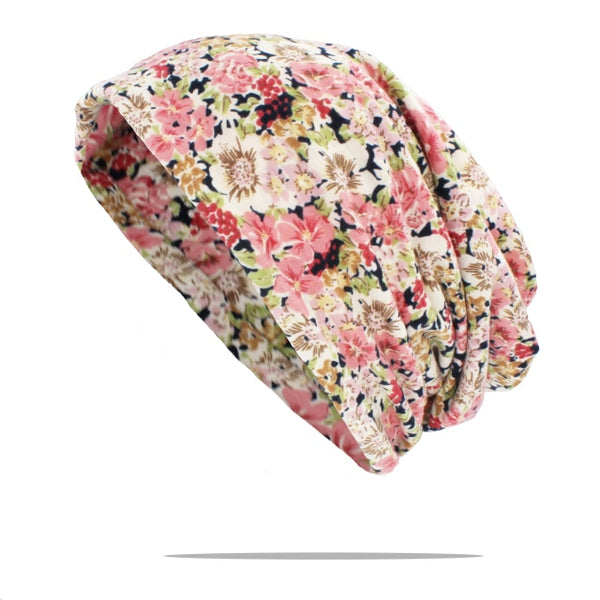 Pink Floral Hat