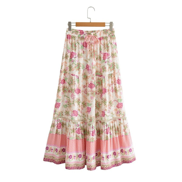 Floral Maxi Skirt