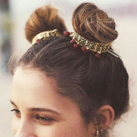 Tassel Bun Cuff