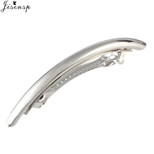 Silver French Clip Barrette