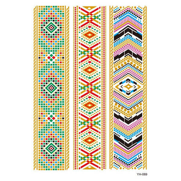 Aztec Temporary Tattoos