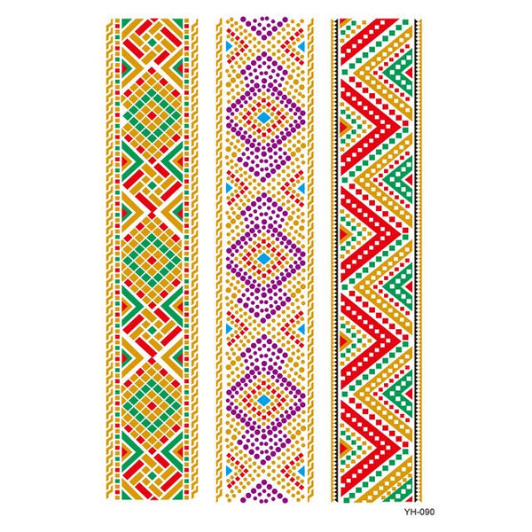Aztec Arm Band Tattoos