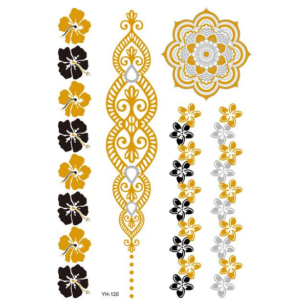Gypsy Metallic Tattoos