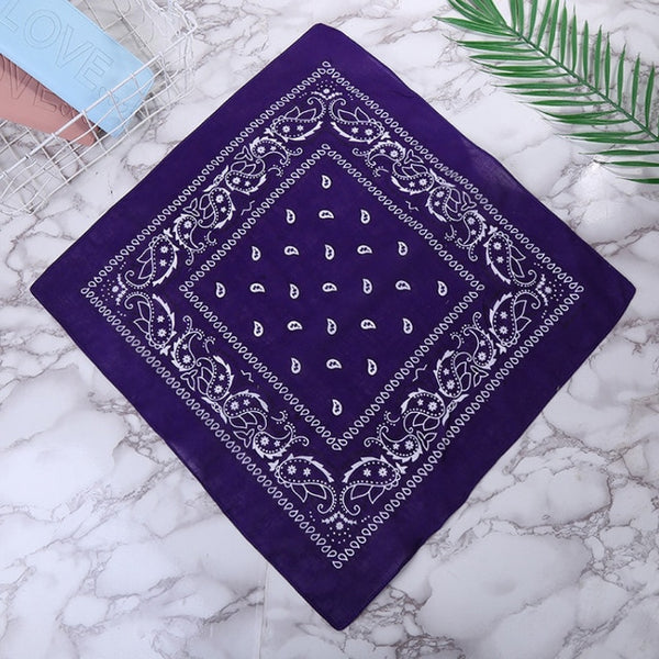 Purple Bandana