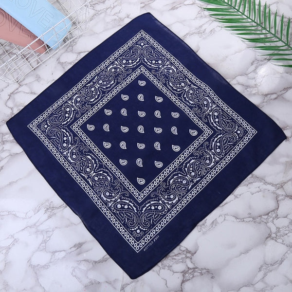 Navy Blue Bandana