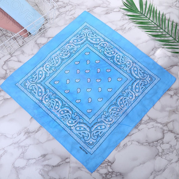 Light Blue Bandana