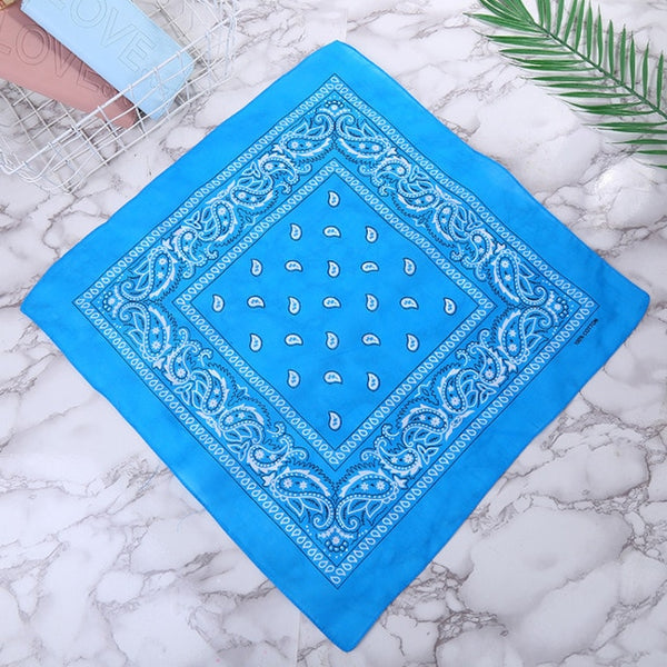 Bright Blue Bandana