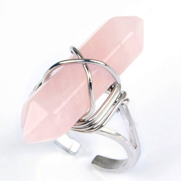 Rose Quartz Ring