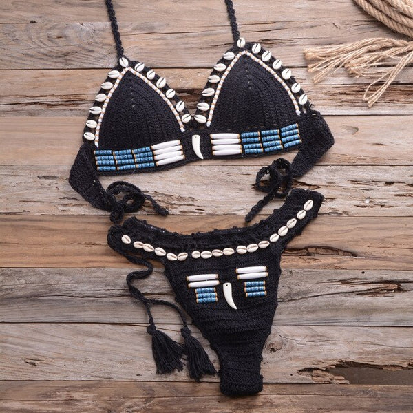 Crochet Bikini Sea Shells