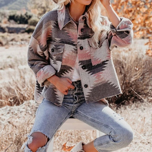Pink Aztec Jacket