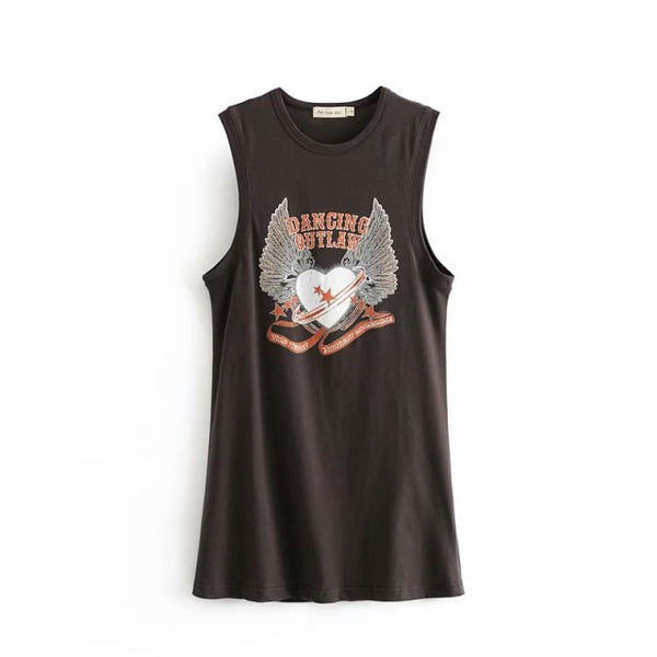 Dancing Outlaw Sleeveless T Shirt