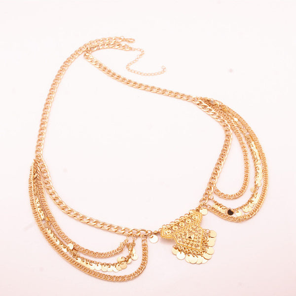 Gold Coins Belly Chain