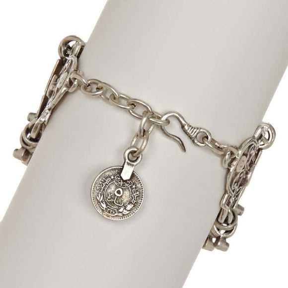 Child Of Wild Sinaya Gypsy Bracelet Burnished Silver Stacking Cuff Bracelet Be Festival Ready!