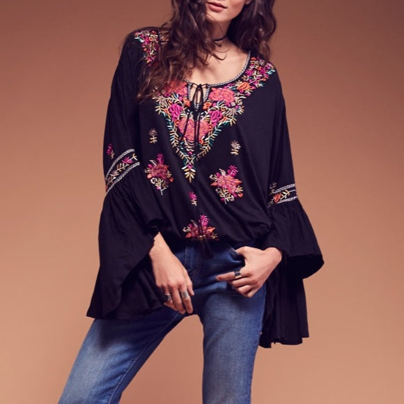 Siren Song Top Black