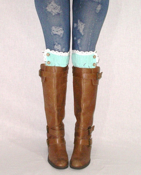 Mint Boot Toppers