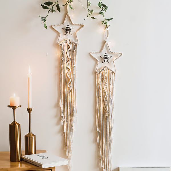 Star Macrame Decorations