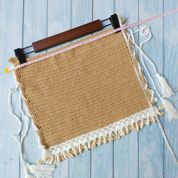 Crochet Skirt Lace Up Sides