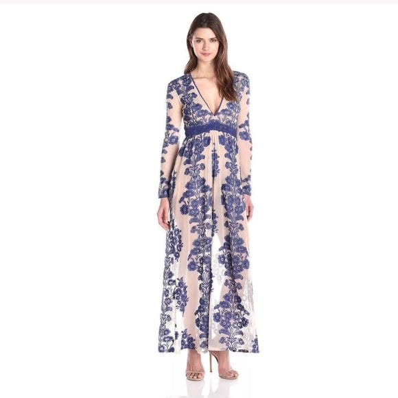 Temecula Maxi Dress Blue