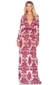 Red Floral Maxi Dress