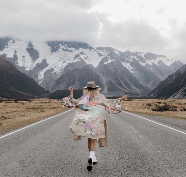 Bohemian Maxi Kimono