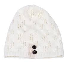 Beanie With Buttons