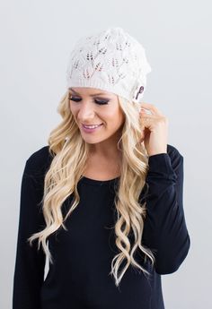 Ivory Beanie