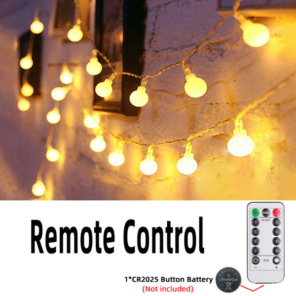 String Lights With Remote